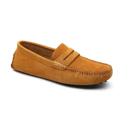 Mocasines de conducción de ante