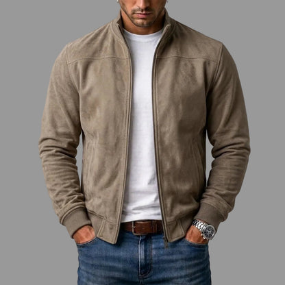 Carlos | Chaqueta bomber de ante