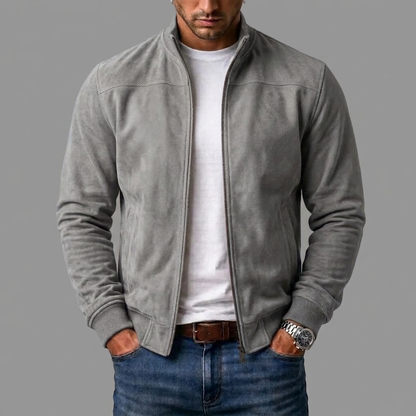 Carlos | Chaqueta bomber de ante