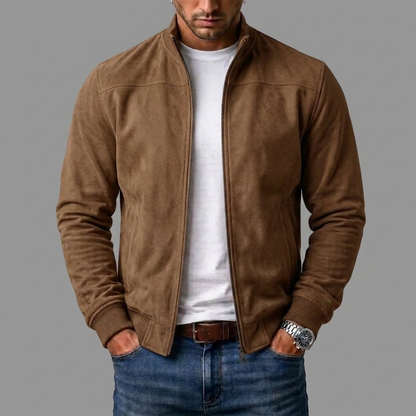 Carlos | Chaqueta bomber de ante